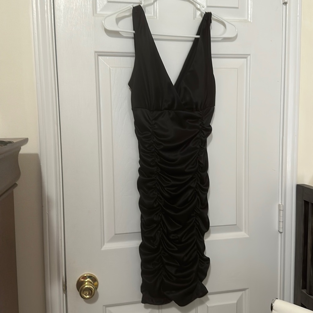 Black lucky day dress